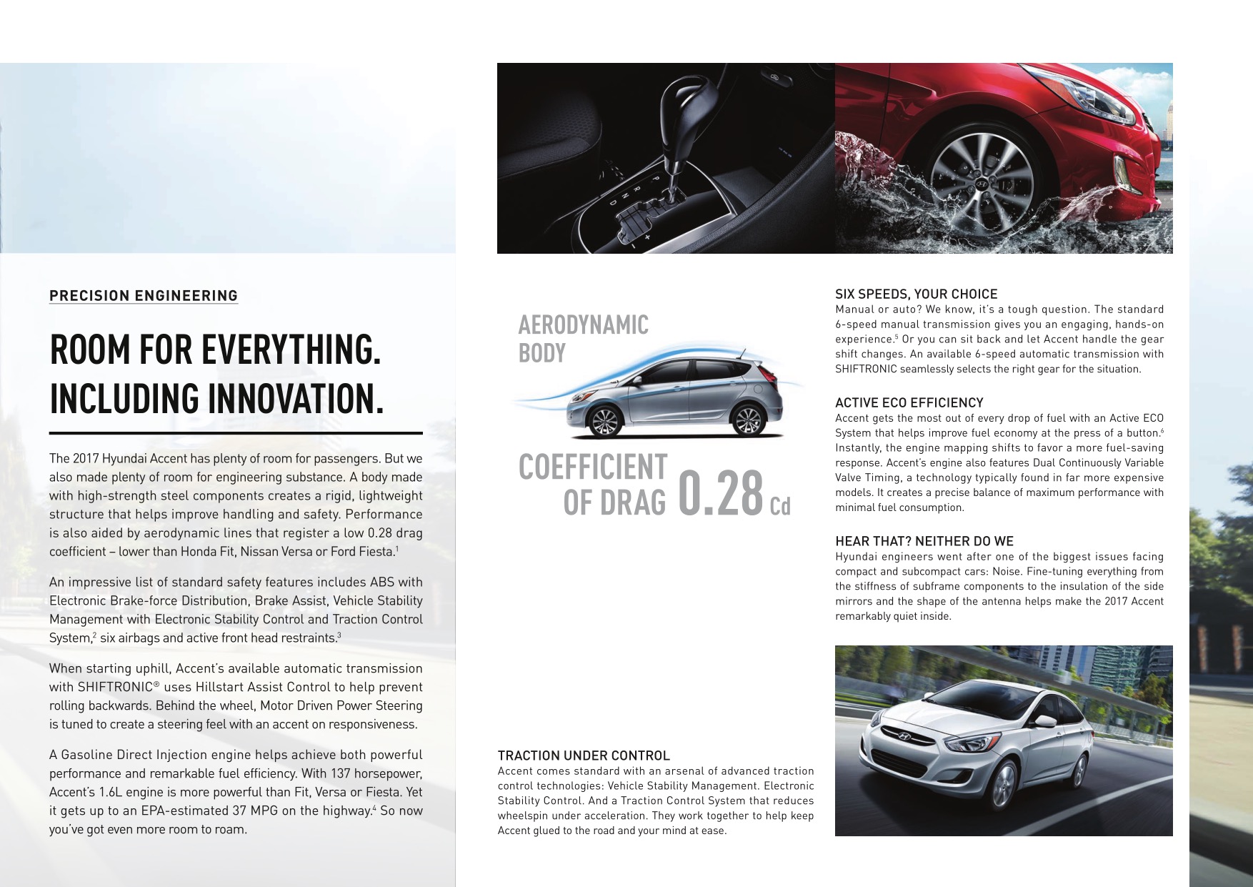2017 Hyundai Accent Brochure Page 2